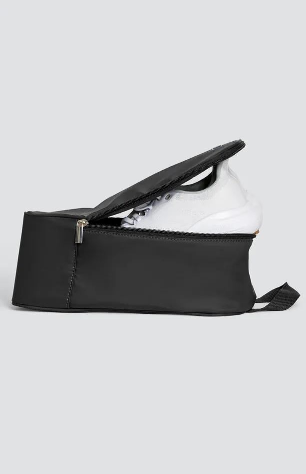 Women Tail Activewear May Shoe Bag With Handle Onyx Black