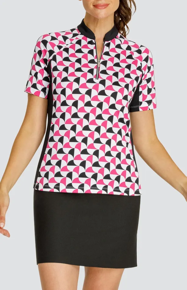 Women Tail Activewear Short Sleeve Alexi Top Crescent
