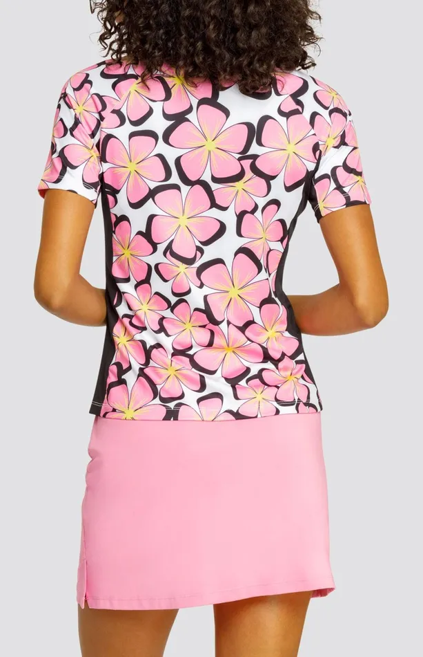 Women Tail Activewear Short Sleeve Alexi Top Glimmer Petals