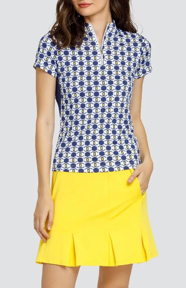 Women Tail Activewear Short Sleeve Jacinda Top Jewel Twist