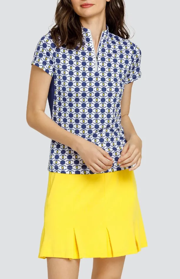 Women Tail Activewear Short Sleeve Jacinda Top Jewel Twist