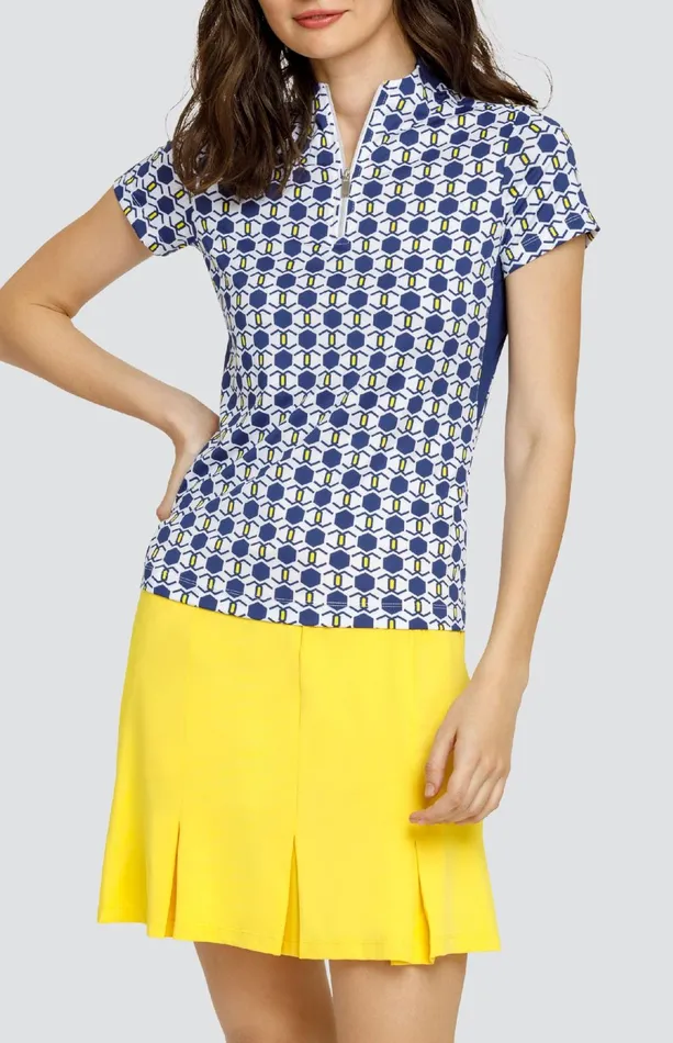 Women Tail Activewear Short Sleeve Jacinda Top Jewel Twist