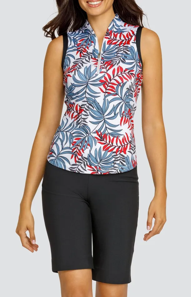Women Tail Activewear Sleeveless Darra Top Palm Breeze