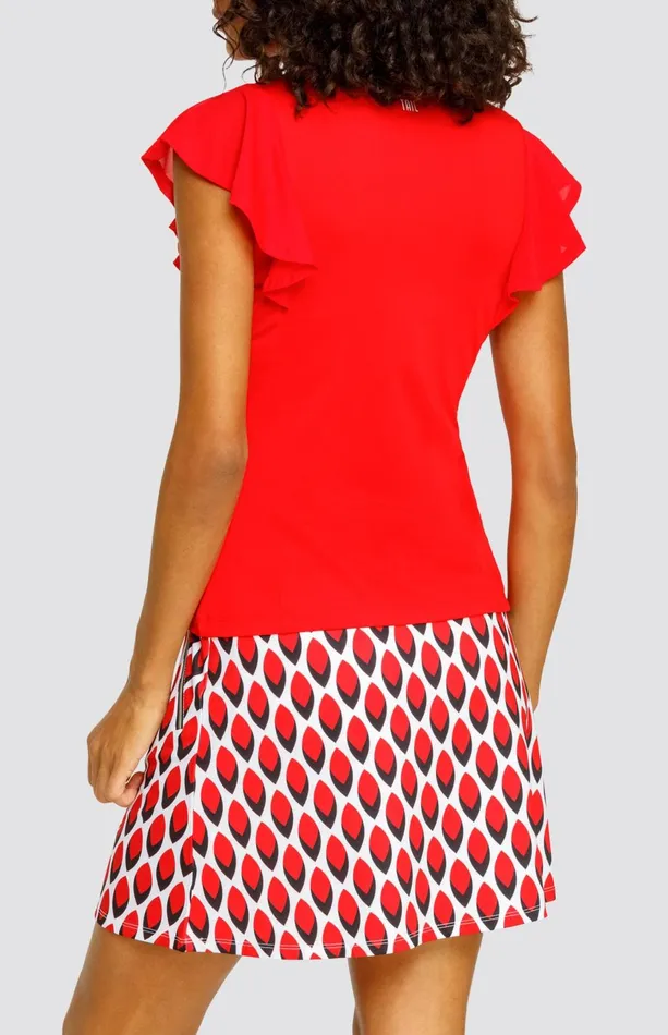 Women Tail Activewear Sleeveless Maribel Top Cardinal