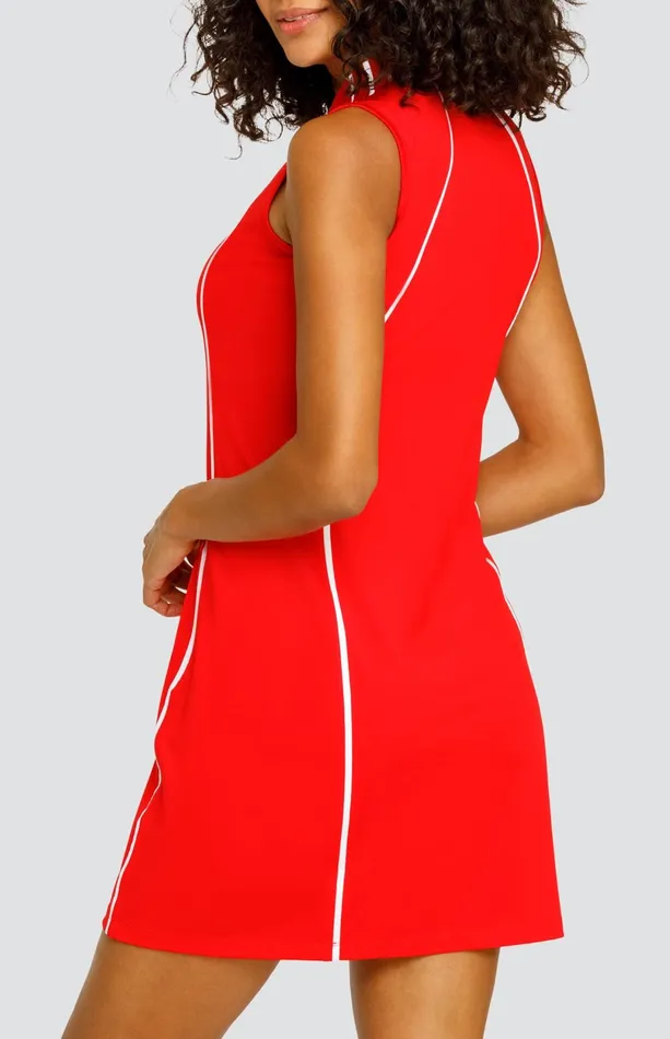 Women Tail Activewear Sleeveless Mika 365034 Dress Cardinal