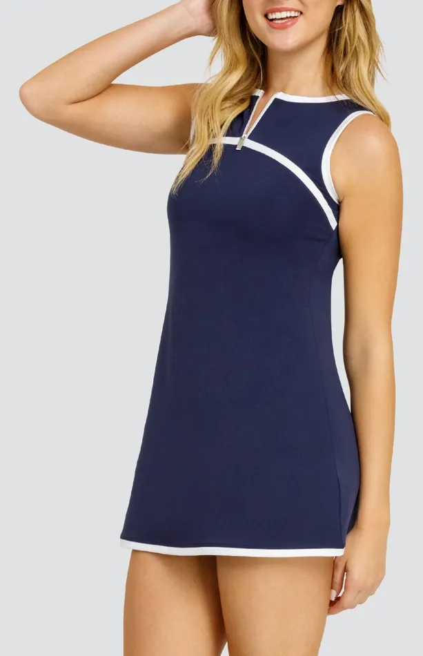 Women Tail Activewear Sleeveless Steffi 33034 Dress Navy Blue