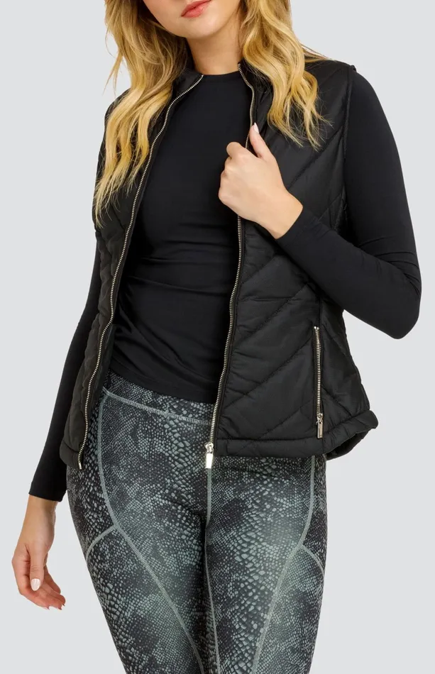 Women Tail Activewear Sonny Vest Onyx Black