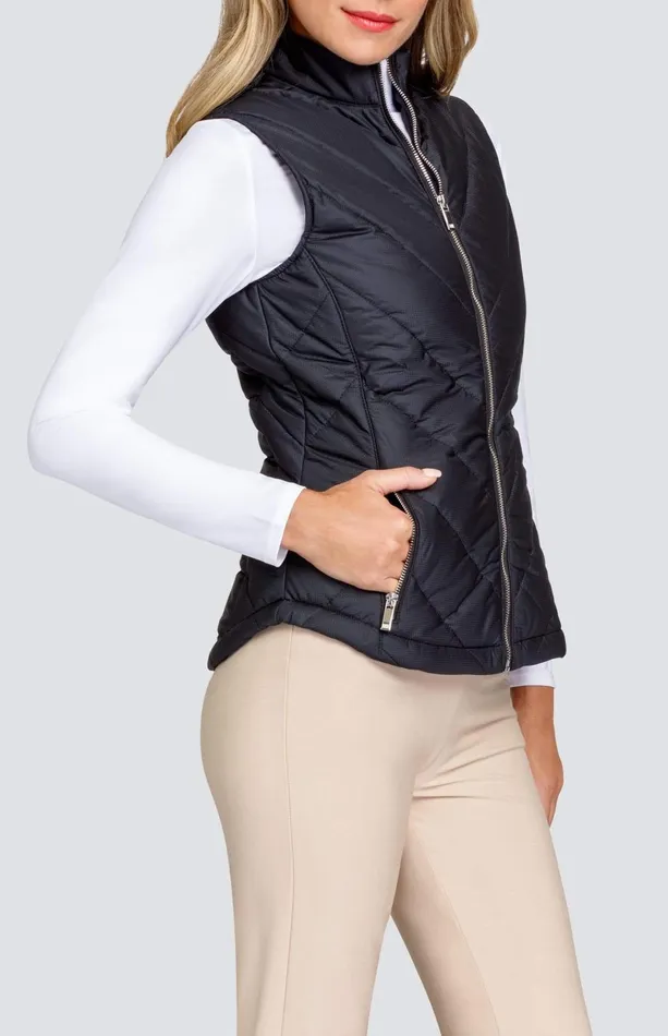 Women Tail Activewear Sonny Vest Onyx Black
