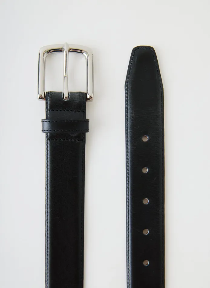 Women Tibi Belts Classic Men039s Leather Belt