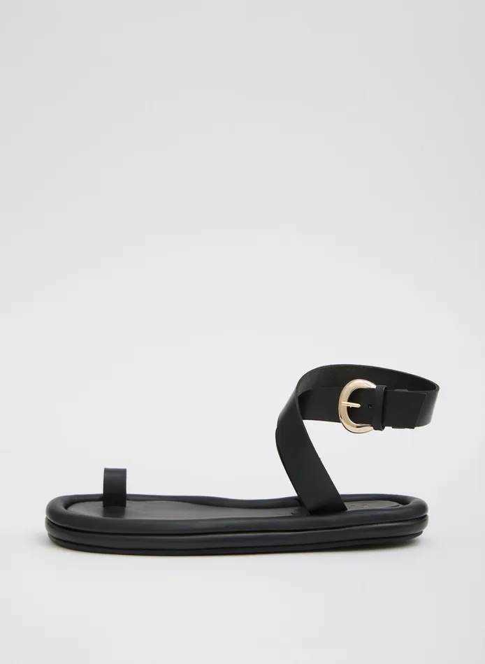 Women Tibi Flats Dwayne Sandal