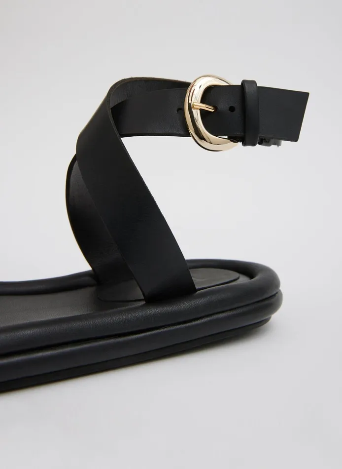 Women Tibi Flats Dwayne Sandal