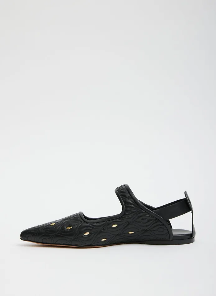 Women Tibi Flats Rudolph Studded Flat