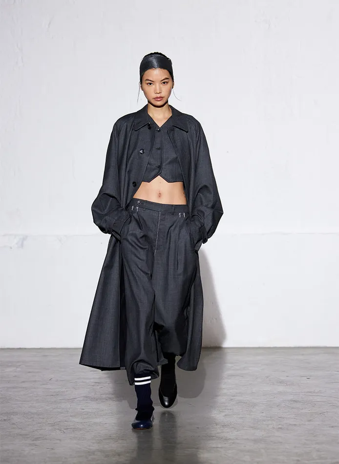 Women Tibi Jackets and Outerwear Ellis Suiting Frank Coat