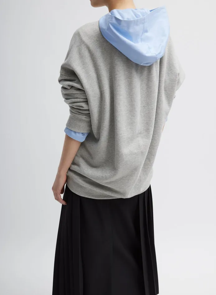 Women Tibi Knitwear and Sweatshirts Cocoon Crewneck Sweatshirt