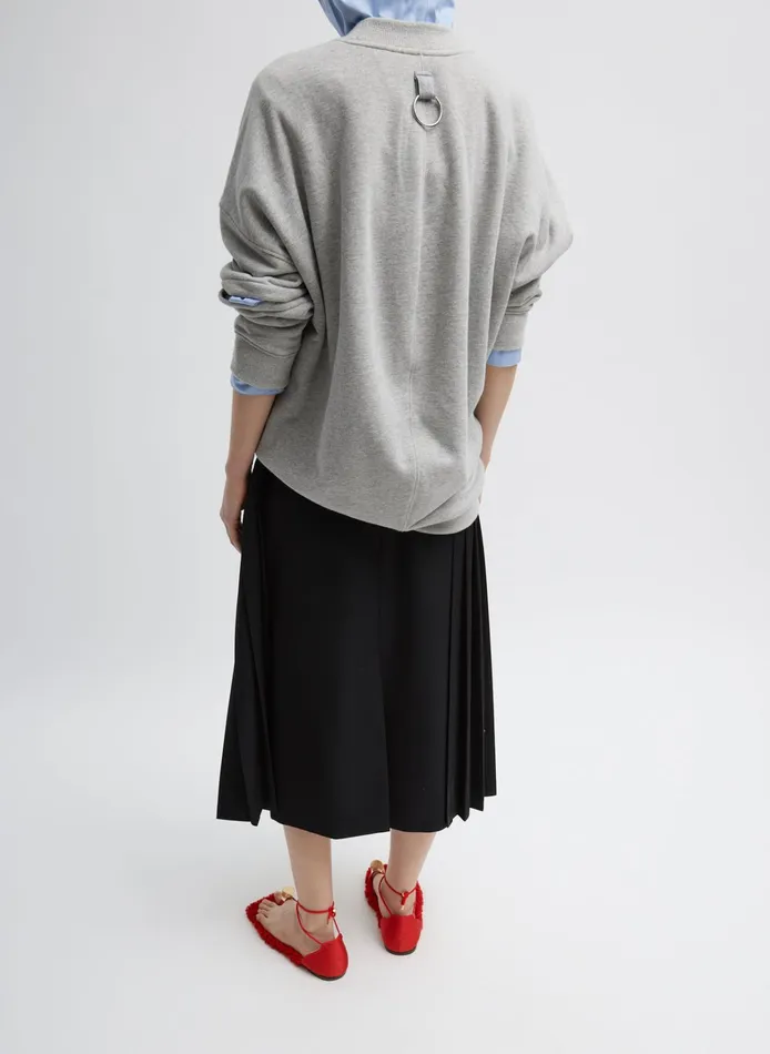 Women Tibi Knitwear and Sweatshirts Cocoon Crewneck Sweatshirt