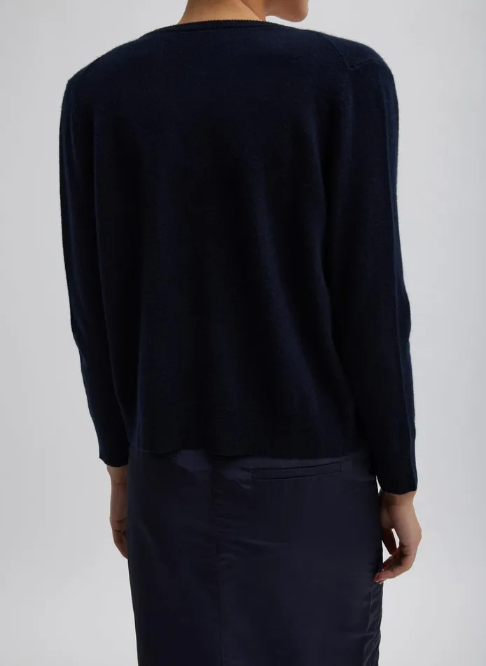 Women Tibi Knitwear and Sweatshirts Washable Cashmere Shrunken Cardigan