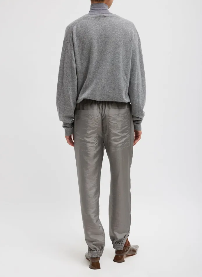 Women Tibi Pants and Shorts Crispy Nylon Kat Jogger