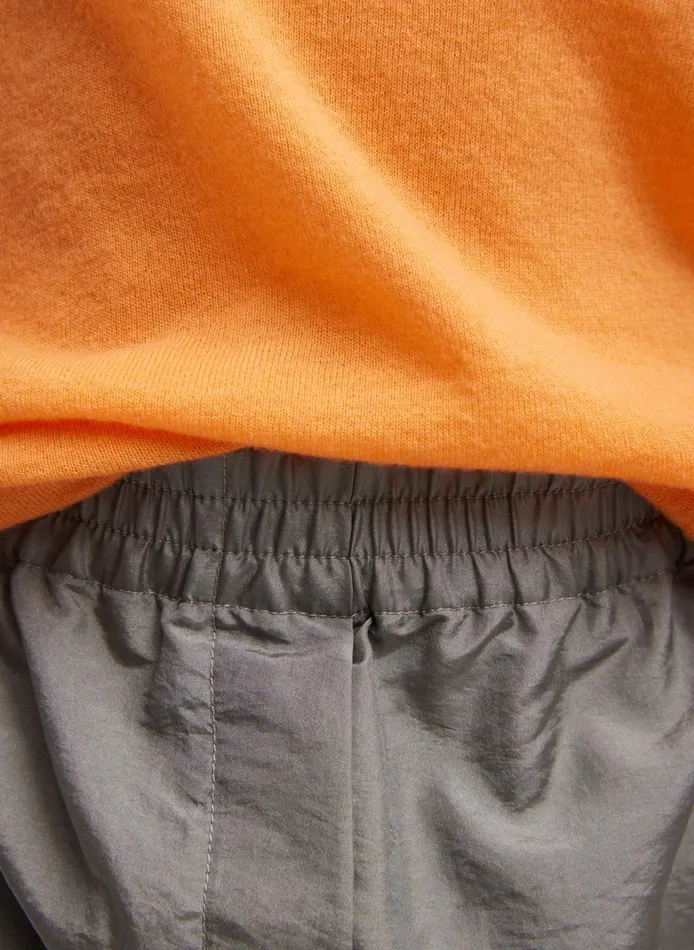 Women Tibi Pants and Shorts Crispy Nylon Kat Jogger