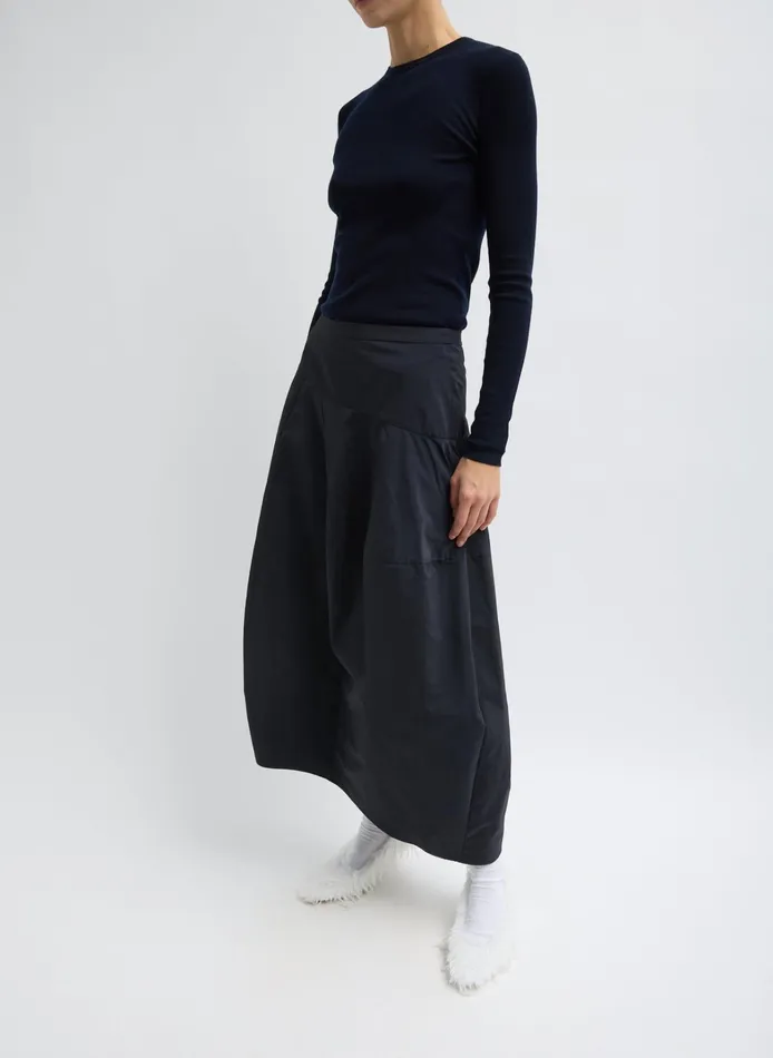 Women Tibi Skirts Nylon Asymmetrical Balloon Skirt
