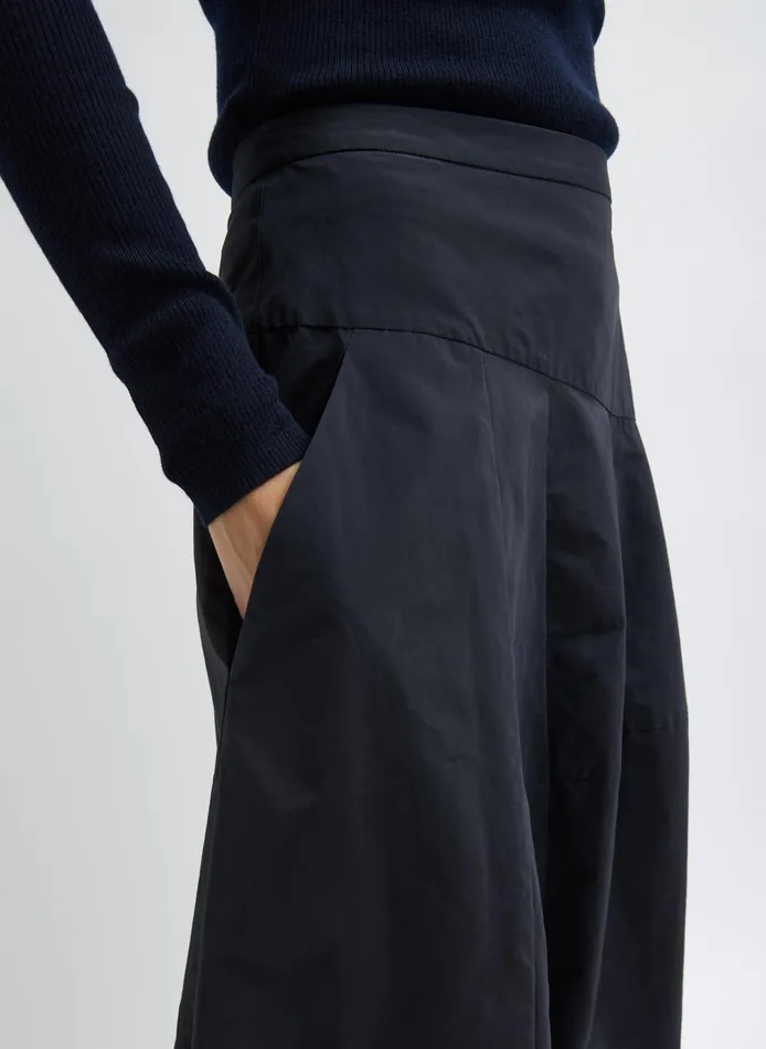 Women Tibi Skirts Nylon Asymmetrical Balloon Skirt