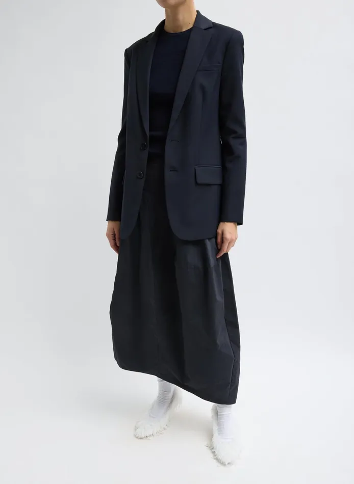 Women Tibi Skirts Nylon Asymmetrical Balloon Skirt