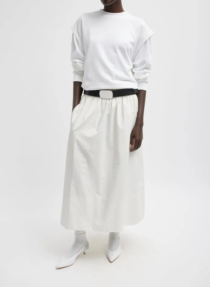 Women Tibi Skirts Nylon Pull On Full Skirt