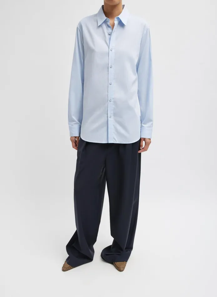 Women Tibi Tops Shirting Charlie Men039s Slim Shirt