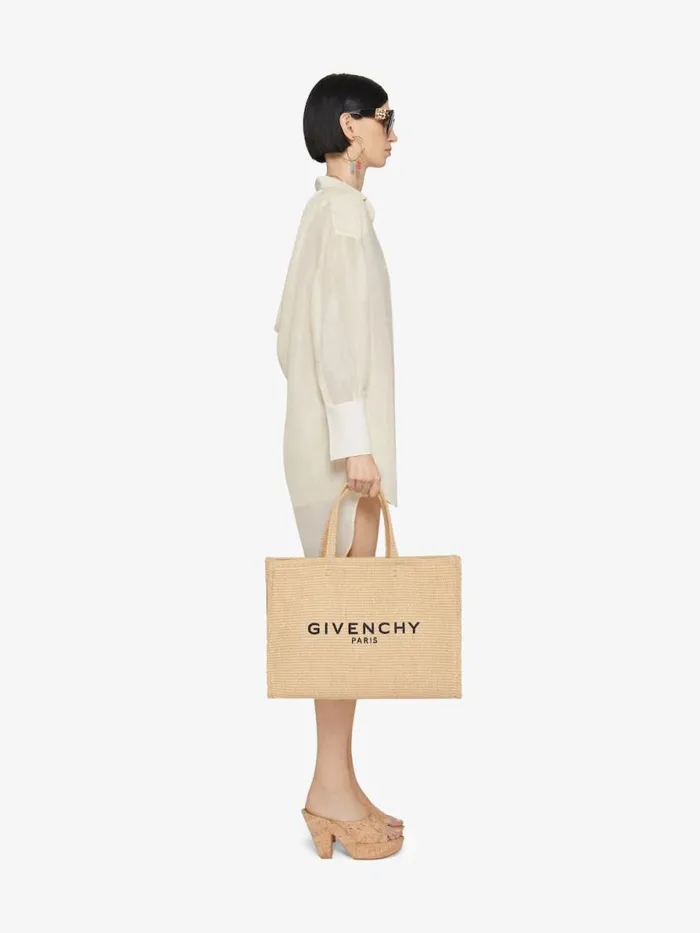 Women Tops and Shirts Givenchy Oversized Shirt In Silk And Linen With Draped Back Ivory