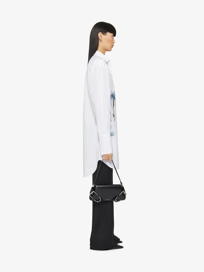 Women Tops and Shirts Givenchy Printed Shirt In Poplin White