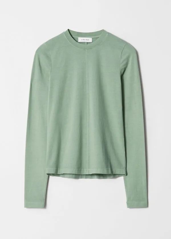 Women Tops and Tshirts and Other Stories Slim LongSleeve Top Green