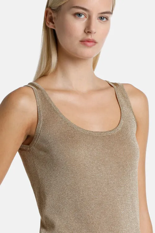 Women Tops and TShirts Luisa Spagnoli Zita Zita Light Gold
