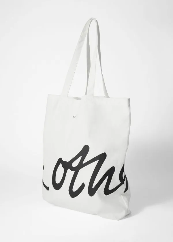 Women Tote Bags and Other Stories Canvas Tote White
