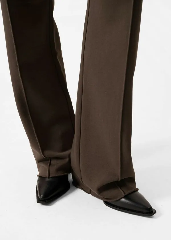 Women Trousers and Other Stories StraightLeg TrackPants Brown