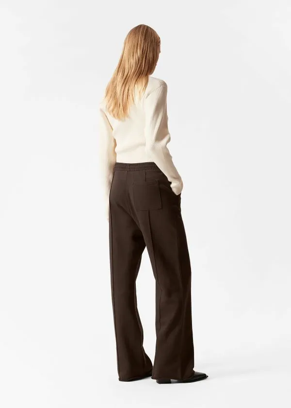 Women Trousers and Other Stories StraightLeg TrackPants Brown