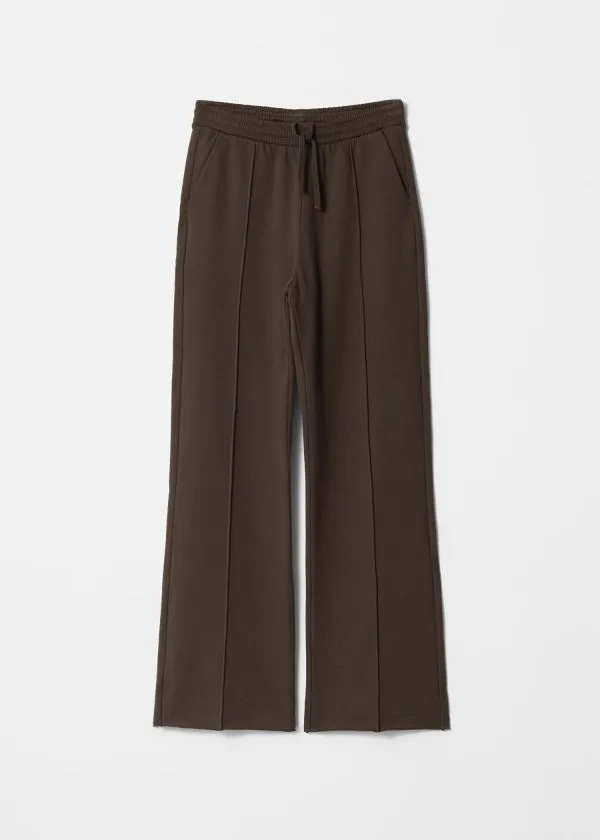 Women Trousers and Other Stories StraightLeg TrackPants Brown