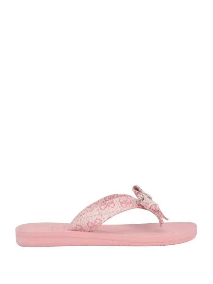 Women Tuta Bowtie Sandals Pink Sandals GUESS