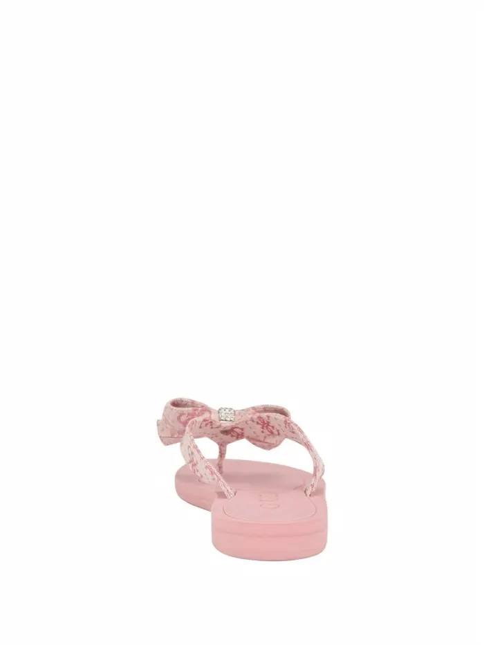 Women Tuta Bowtie Sandals Pink Sandals GUESS