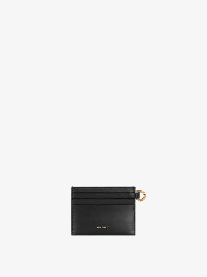 Women Wallets and Card Holders Givenchy 4G Card Holder In Leather Black Women Wallets and Card Holders Givenchy 4G Card Holder In Leather Black