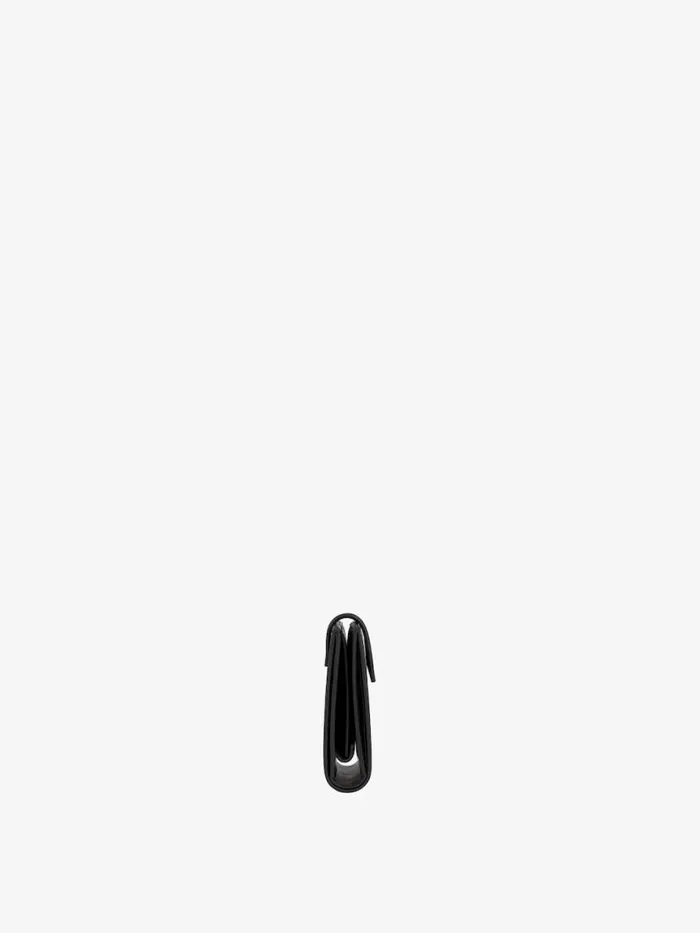 Women Wallets and Card Holders Givenchy GCut Wallet In 4G Leather Black