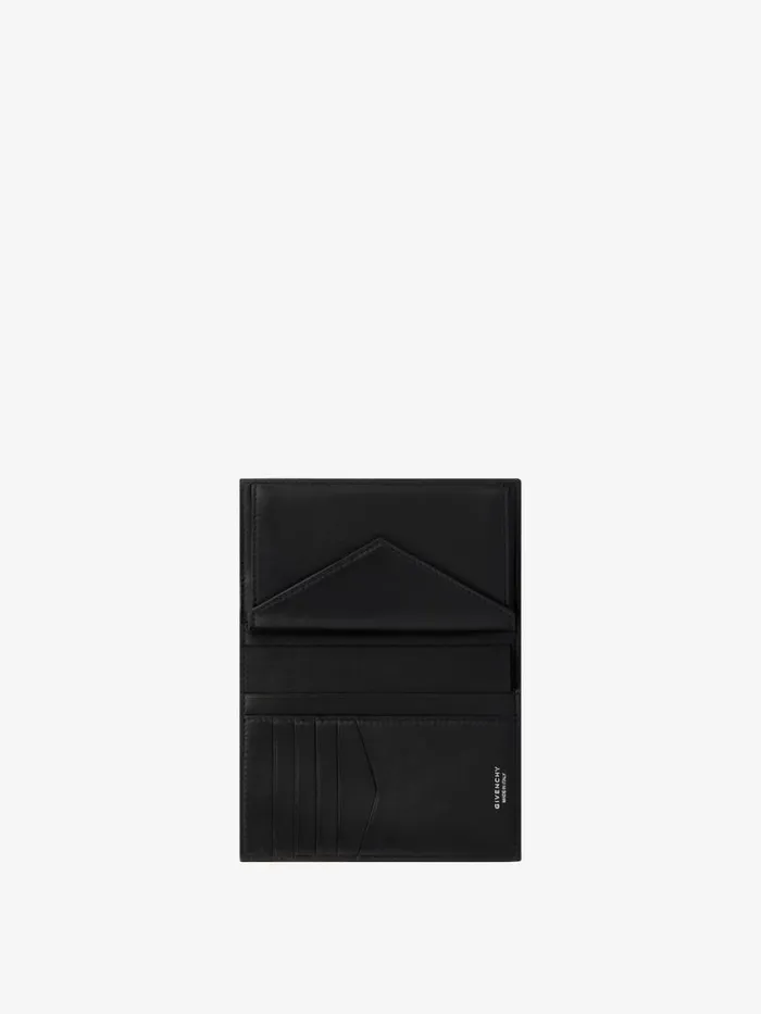 Women Wallets and Card Holders Givenchy GCut Wallet In 4G Leather Black