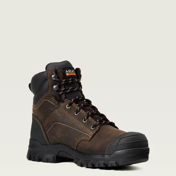 Work Boots and Shoes Women Ariat Treadfast 6034 Waterproof Steel Toe Work Boot Dark Brown Work Boots and Shoes Women Ariat Treadfast 6034 Waterproof Steel Toe Work Boot Dark Brown