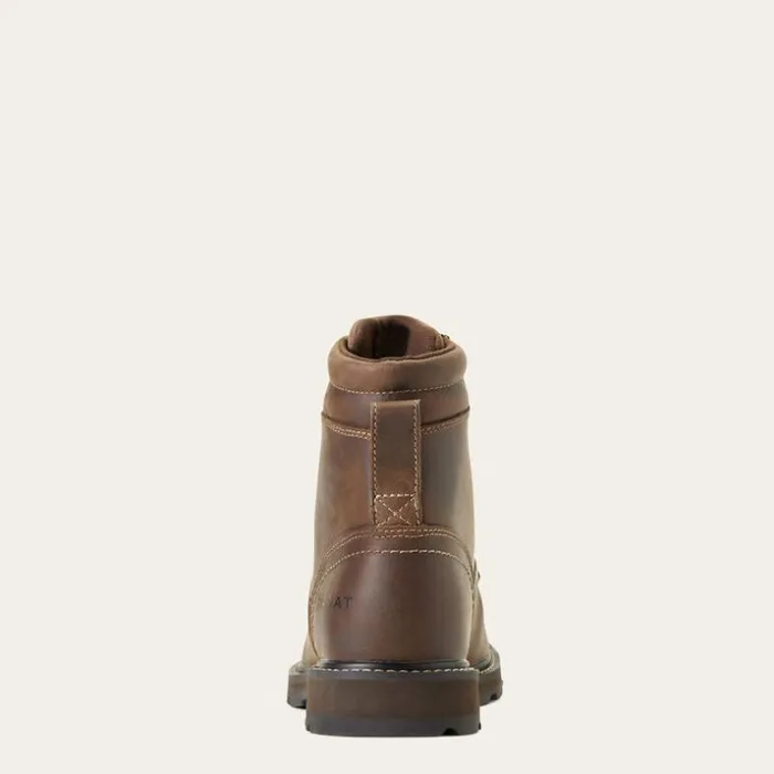 Work Boots Men Ariat Groundbreaker 6034 Work Boot Brown Work Boots Men Ariat Groundbreaker 6034 Work Boot Brown