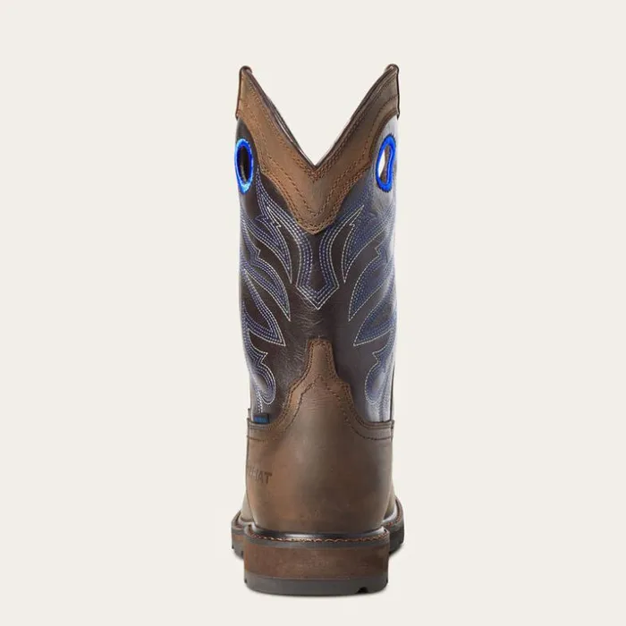 Work Boots Men Ariat Groundwork Waterproof Steel Toe Work Boot Dark Brown Work Boots Men Ariat Groundwork Waterproof Steel Toe Work Boot Dark Brown