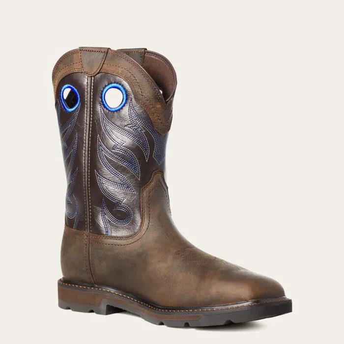 Work Boots Men Ariat Groundwork Waterproof Steel Toe Work Boot Dark Brown Work Boots Men Ariat Groundwork Waterproof Steel Toe Work Boot Dark Brown