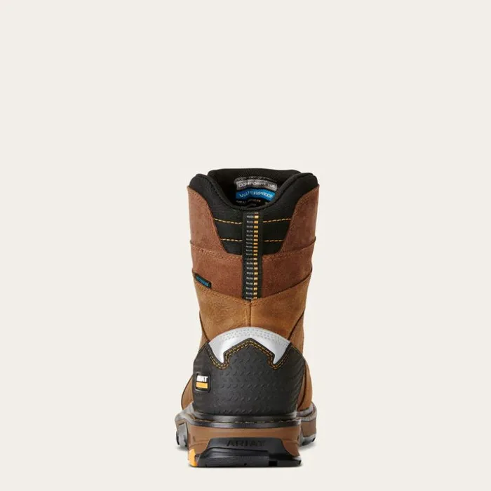 Work Boots Men Ariat Intrepid 8034 Waterproof Composite Toe Work Boot Rye Brown