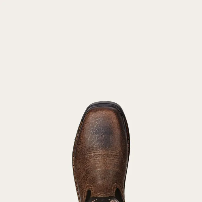 Work Boots Men Ariat Intrepid VentTEK Composite Toe Work Boot Cocoa Brown
