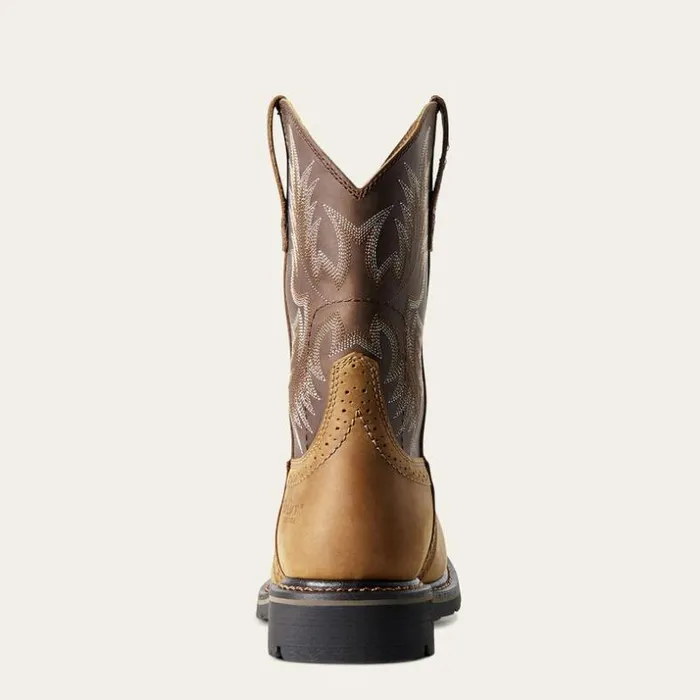 Work Boots Men Ariat Sierra Wide Square Toe Steel Toe Work Boot Aged Bark Work Boots Men Ariat Sierra Wide Square Toe Steel Toe Work Boot Aged Bark