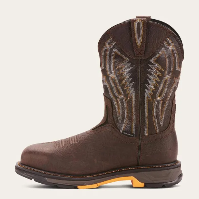 Work Boots Men Ariat WorkHog XT Dare Carbon Toe Work Boot Bruin Brown Work Boots Men Ariat WorkHog XT Dare Carbon Toe Work Boot Bruin Brown