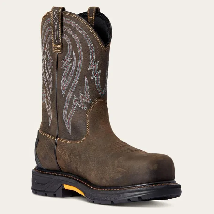 Work Boots Men Ariat WorkHog XT Tumbleweed Waterproof Carbon Toe Work Boot Iron Coffee Work Boots Men Ariat WorkHog XT Tumbleweed Waterproof Carbon Toe Work Boot Iron Coffee