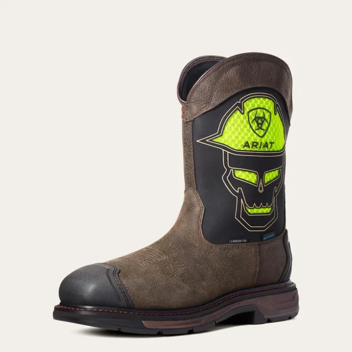 Work Boots Men Ariat WorkHog XT VentTEK Bold Waterproof Carbon Toe Work Boot Iron Coffee Work Boots Men Ariat WorkHog XT VentTEK Bold Waterproof Carbon Toe Work Boot Iron Coffee